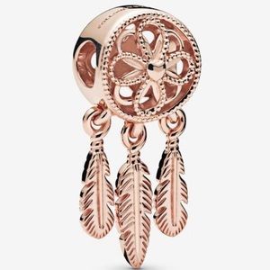 Authentic Pandora Rose gold charm